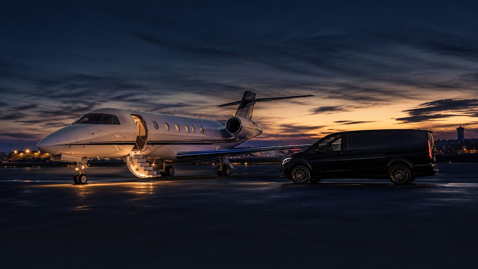 Chauffeur privé aéroport Le Bourget
